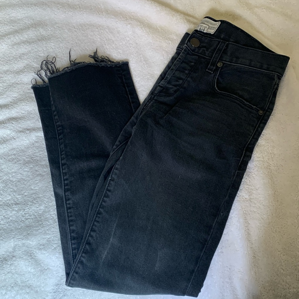 Current Elliott black unisex jeans size 24